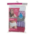 thumbnail image 4 of Just My Women's Cotton Brief Panties, 5-Pack, 4 of 5