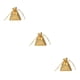 thumbnail image 1 of Monstrate 100x bolsas de joyería brillante cordón de regalo celebraciones de fiesta de bricolaje dorado / 5 * 7 cm Type1 NO1, 1 of 6