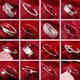 thumbnail image 2 of Venta al por mayor, brazaletes finos de Plata de Ley 925, pulsera con dijes de coraz贸n abierto para mujer, joyer铆a para mujer, brazalete de ajuste, regalo de boda, 2 of 2