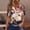 Blue, variant on WCJM July 4th 2026 Casual Top for Women American Flag Graphic Short Sleeve Cute T Shirt(Blue,L)