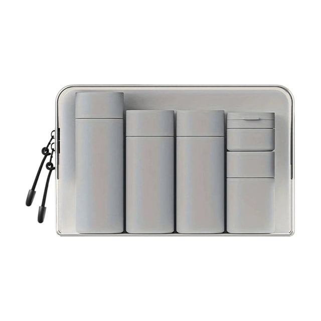Travel Toiletry Bottles Refillable Leak Proof Set For Shampoo Conditioner Lotion Wash Plus Silicone Portable Compact Squeezable Containers Multipurpose Eco Friendly