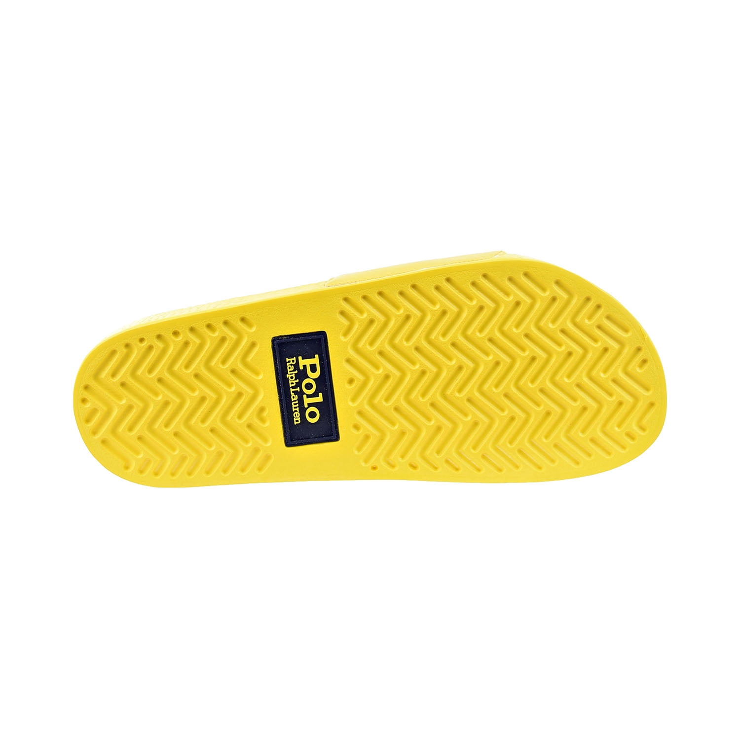 Polo Ralph Lauren Men’s Signature Bear Yellow Slides Size 15 NEW Polo Ralph Lauren Yellow Polo Bear Men main image 2