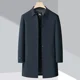 thumbnail image 4 of Chaqueta de plumón para hombre, ropa de invierno de longitud media, chaqueta de invierno fina de plumón de pato blanco para hombre, abrigo cortavientos para hombre, 4 of 5