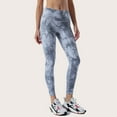 thumbnail image 1 of Pantalones de yoga color nude para primavera y verano, pantalones de fitness de yoga teñidos anudados con cintura alta y levantamiento de cadera para mujer, 1 of 6