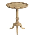 thumbnail image 2 of Dansby Antique Beige Pedestal  Side Table, 2 of 7