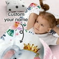 thumbnail image 2 of Custom Name Kids Nap Mat for Girls, Personalized Fun Little Elephante Toddler Nap Mat for Daycare Preschool - Soft & Comfortable Sleeping Mat Includes Pillow Cover and Nap Blanket, Easy to Carry, 2 of 8