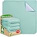 thumbnail image 3 of GREEN LIFESTYLEÂ® Alèses Lavables - Alèses Réutilisables à Forte Absorption pour l'Énurésie et l'Incontinence pour Enfants, Adultes, Aînés et Animaux de Compagnie - Protège-Matelas pour Tout-Petits pour Lit, Sofa, Plancher (Lot de 4 - 34x36), 3 of 4