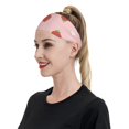 thumbnail image 4 of Wukai Hand Drawn Strawberry Sports sweatband,Men & Women Sweatband Headband for Running, Cross Training, Racquetball, Working Out, 4 of 7