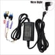 thumbnail image 3 of 2X Cable de Vigilancia de Estacionamiento para 4K A800S A500S D06 D07 D08 M300 Kit de Cableado UP02 para Monitor de Estacionamiento DVR 24H para Coche, 3 of 5