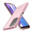 thumbnail image 5 of Allytech Clear Case for Samsung Galaxy A03s 6.5" 2021 - Transparent TPU Anti-Yellow Shockproof Protective Bumper Cover for Galaxy A03s - Pink, 5 of 7