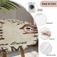 thumbnail image 3 of Sweet Home Round Tablecloth for 36-44 Inch Tables,Fitted Table Cover with Elastic Edge,Western Stars Bird Houses Country Vintage Waterproof Outdoor Table Cloth Protector for Patio Garden Dinner, 3 of 9