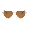 thumbnail image 2 of Teissuly Heart Shaped Sunglasses, Transparent Candy Color Frameless Heart Glasses For Party Favors, 2 of 3