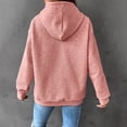 thumbnail image 4 of Tiqkatyck Graphic Hoodies for Women Clearance Womens Long Sleeve Hoodie Sweatshirts Lightweight Pullover Tops Womens Long Sleeve Tops Hoodies for Women Pink, 4 of 5