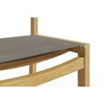 thumbnail image 4 of Perrin Teak Outdoor Counter Height Stool Taupe, 4 of 5