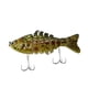 thumbnail image 3 of Señuelos de pesca con anzuelo, cebos duros, crankbaits, señuelos falsos de 7 segmentos, equipo de pesca Amarillo Negro, 3 of 9