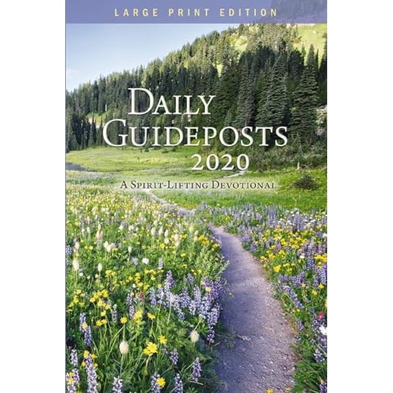 Pre-Owned Daily Guideposts 2020 Large Print: A Spirit-Lifting Devotional (Paperback) 0310354676 9780310354673