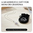thumbnail image 6 of Birthstone Pendant Necklace for Boy Mom or Grandma by Ginger Lyne Sterling Silver CZ Family Birthday Charm, 6 of 7
