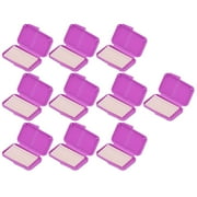 Orthodontic Wax, Temporary Relief Food Grade Wax Meeting Demands Orthodontic Dental Wax with 10pcs Dental Care for Mouth Protection for Brace Wearers(Purple)