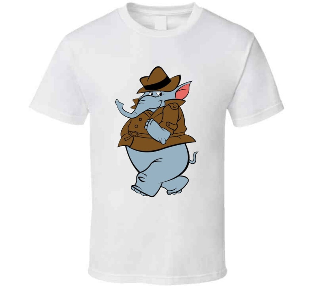 Undercover Elephant Retro Classic Vintage Cartoon 70's Throwback T Shirt -  