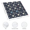thumbnail image 3 of JRXY Stars Americo Makk Silk Screen Polyester Cloth Napkins for Farmhouse Party Dining Table Decor Gift 4 PCS, 3 of 7