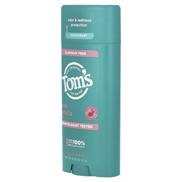 Tom's of Maine Aluminum-Free Deodorant, Rose Vanilla Scent
