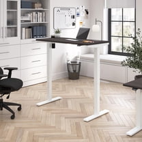 Move 40 Series 48W Adjustable Standing Desk in Storm Gray - Engineered Wood