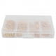 thumbnail image 2 of Kit para hacer aretes con cuentas redondas, ganchos para aretes, juego de accesorios de joyería dorado, 2 of 14
