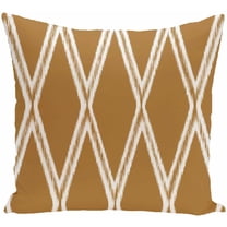 Simply Daisy 16" x 16" Gate Keeper Geometric Print Pillow