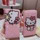 thumbnail image 3 of Sanrio-cartera de Hello Kitty para niñas, Cartera de dibujos animados Kt Cat Bling Diamond, personalidad, monedero, bolso de mano de Pu brillante encantador, regalos para mujeres, 3 of 4