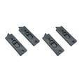 thumbnail image 1 of Luzkey 4 Pcs Quincaillerie à Loquet d'Inclinaison à Encliqueter pour Accessoires de Fenêtre de Maison Robuste 2 Trous Facile à Installer Paires de Loquets d'Inclinaison à Ressort L, 1 of 8