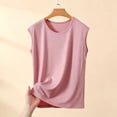 thumbnail image 2 of GUACER Women's Modal Round Neck Tank Tops, Sleeveless Casual Vest, Soft Breathable Undershirt for Summer, 2 of 6