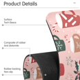 thumbnail image 4 of Yayeee Faucet Mat for Kitchen Sink 14.7" Diatomite Long Splash Guard Pad, Brown Christmas Cups, 2 Pack, 4 of 7