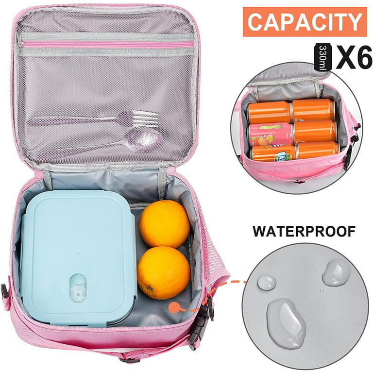 Bagseri Kids Lunch Box, Insulated Lunch Box Bag for Girls, Portable  Reusable Toddler Lunch Cooler Ba…See more Bagseri Kids Lunch Box, Insulated  Lunch
