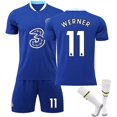 thumbnail image 1 of 22-23 Chelsea Home Kids Adults Football Soccer Jersey Trainin Jersey Suit, 1 of 2