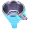 thumbnail image 3 of Filter Funnel, Resin Filter No Residue Professional Design Filter Impurities  For Liquid For Powder For Resin Blue,Green,Pink, 3 of 8