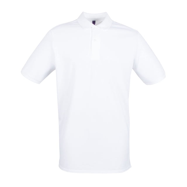 Henbury Homme Moderne Coupe Coton Piqué Polo