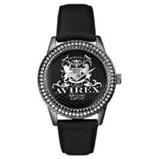 Avirex Men's Three-Hand Iced Bezel Watch