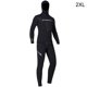 thumbnail image 5 of Soidarity Traje de neopreno para exteriores Ropa de buceo profundo Ropa de baño para mantener el calor Verde 3XL Deportes acuáticos Negro XXL Soidarity OD017113-09, 5 of 6