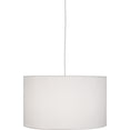 thumbnail image 2 of B169-Robert Abbey Lighting-Elena 1-Light Pendant 25 Inches Wide and 14.5 Inches Tall-White Finish-Bone Shade Color   -Traditional Installation, 2 of 5