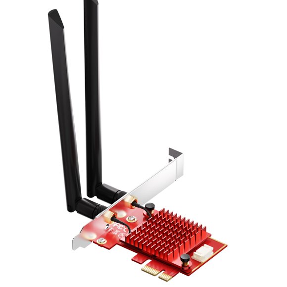 Tarjeta WiFi 6E PCIe BZIZU Intel AX210 5400 Mbps Bluetooth 5.3
