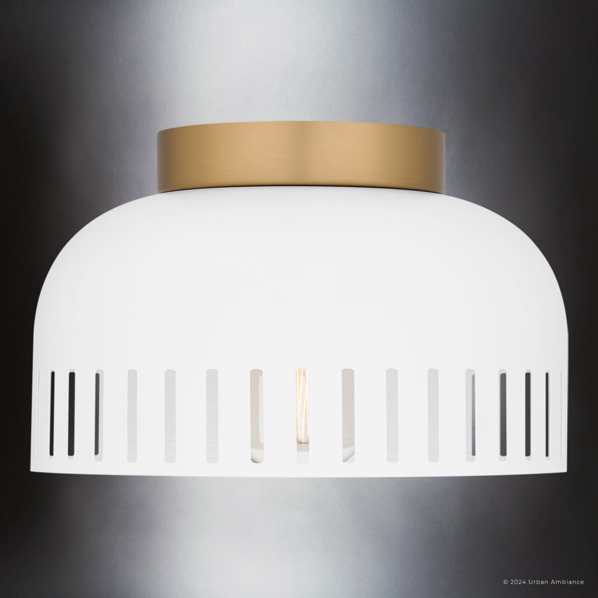 Luxury Bohemian Ceiling Light, Matte White, UQL5610
