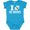 Turquoise, variant on Inktastic Autism I Love My Brother Awareness Support Boys or Girls Baby Bodysuit