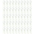 thumbnail image 4 of Miangastore 100 Pcs Rouleaux de Rail de Rideau Flexibles Balancelles Silencieuses Accessoires de Rideau, 4 of 9