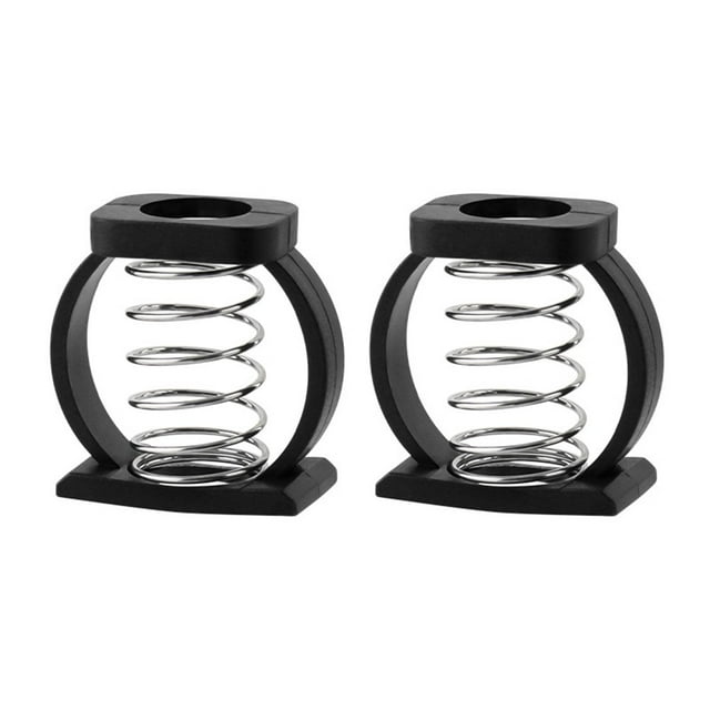 Mosiee 1Pair Rotating Handle Spring Buckle 22.2X21.9Mm C-Type Buckle Enhanced Hinge Clamp Spring For Brompton Folding Bike Accessories