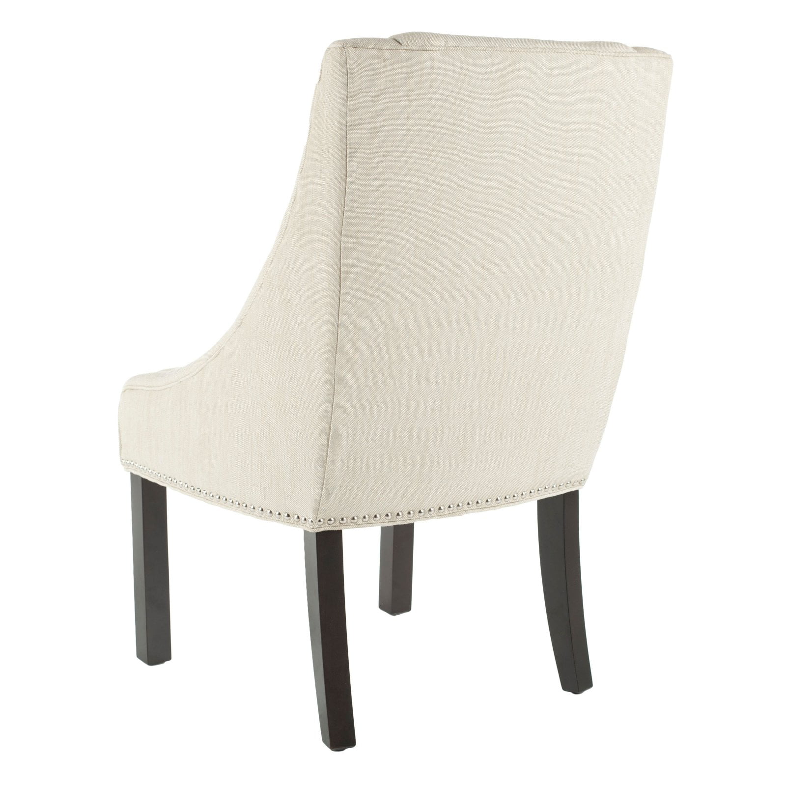 Safavieh Molly Beige Sloping Arm Sling Dining Chairs Set Of 2
