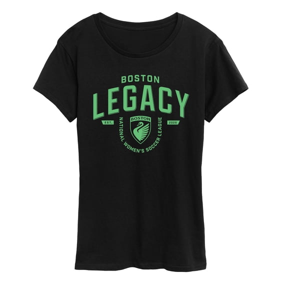 National Women's Soccer League - Boston Legacy Industrial Short Sleeve Graphic T-Shirt