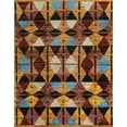 thumbnail image 1 of Ahgly Company Machine Washable Indoor Rectangle Abstract Night Red Area Rugs, 6' x 9', 1 of 1