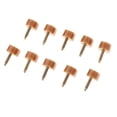 thumbnail image 1 of 10 pares de zapatos de mujer, puntas de repuesto para talón, de talón resistentes, zapatos de cubierta duraderos Pin delgado de 10 mm Zulema reemplazo de grifos de tacón alto, 1 of 7