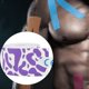 thumbnail image 3 of Vendaje deportivo de primera calidad Purple Nebula, cinta elástica atlética para soporte de distensiones y lesiones musculares, 3 of 6