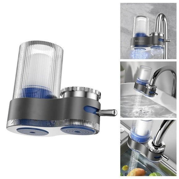 Water Filter 2025 New Water Purifier For Tap Water 7 Layer Faucet Hose Mount Filter Mode Filter Fit Any Faucet For Kitchen Bathroom Toilet Kitchen Head